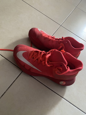 Nike red athletic shoes size 40.5