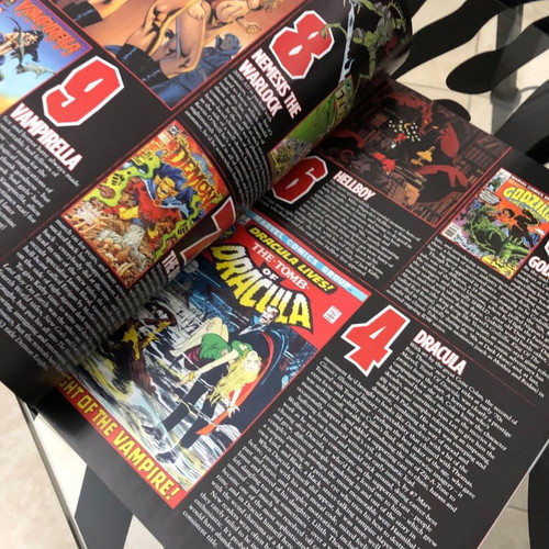 Comic Heroes Magazine #16 used with 2 postcards and 2 comics