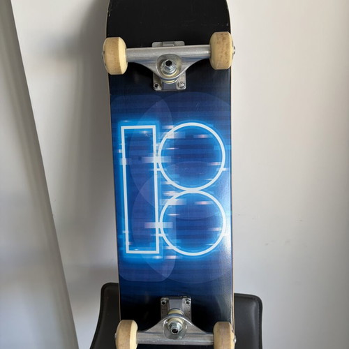 Plan B skateboard used with normal grip tape wear