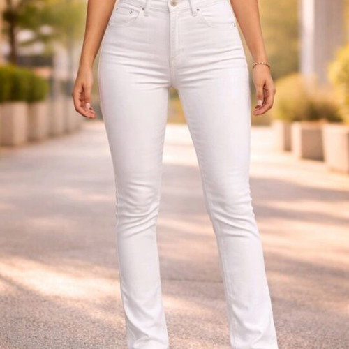 Stradivarius white pants like new, size S 36 8