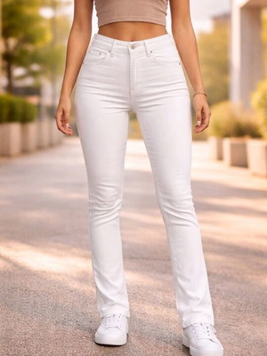 Stradivarius white pants like new, size S 36 8