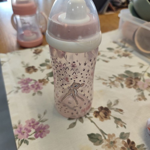 Chicco Perfect 5 baby bottle 150ml, Nuk Classics First Choice Bambi training bottle 150ml, Nuk First Choice training bottle 300ml