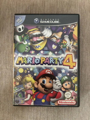 Mario Party 4 Nintendo GameCube English box and cover only, used