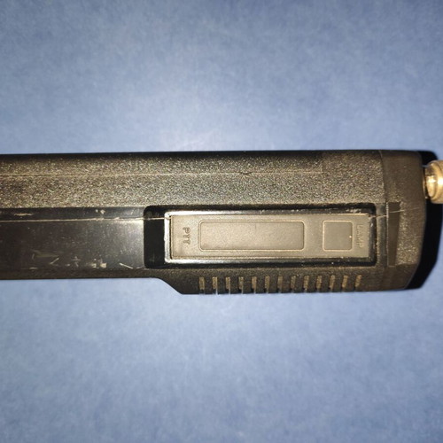 Lorad XT100 VHF portable marine transceiver used