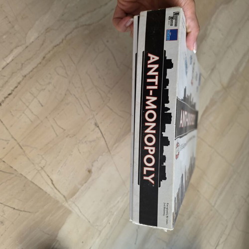Anti-Monopoly board game used, Greek edition