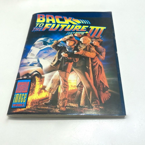 Back to the Future II box and manual used without Amstrad Disc