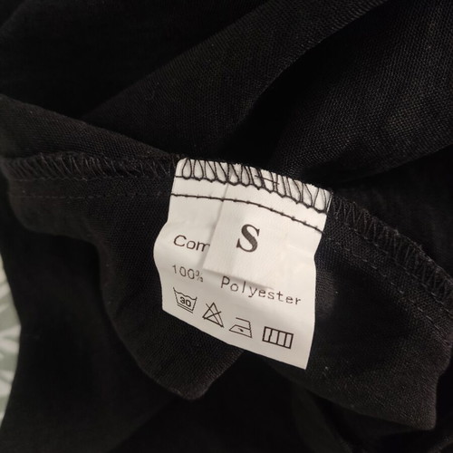 Shein black dress with balloon sleeves size S like new