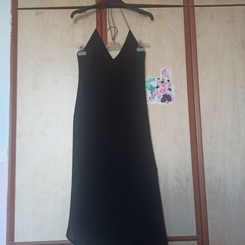 Sisley women's dress black small like new, open back