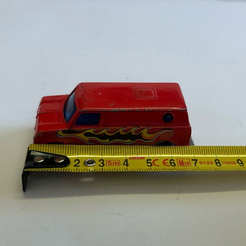 Vintage Wheeler Road Aces Fast Wheeling Super Vans red with flames used