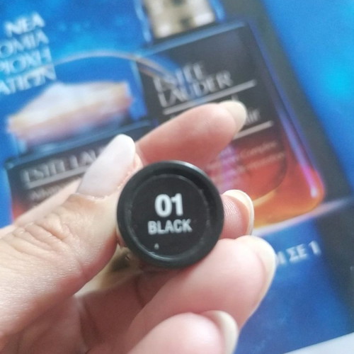 Radiant mini mascara used, applied two to three times