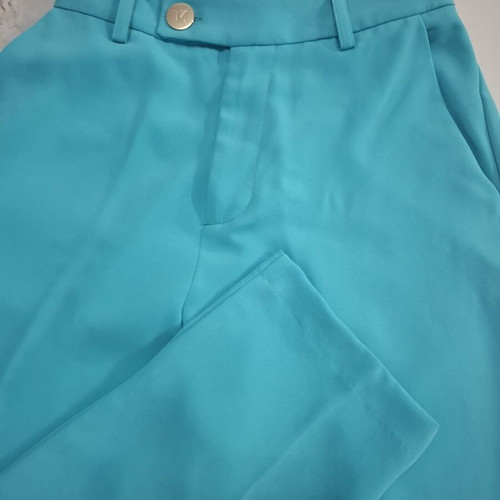Toi&Moi turquoise high-waisted pants size S like new