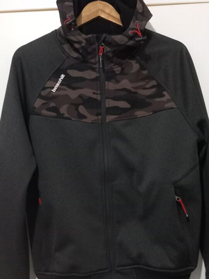 Basehit Addiction Softshell μπουφάν, ανθρακί με παραλλαγή, ανδρικό μέγεθος M