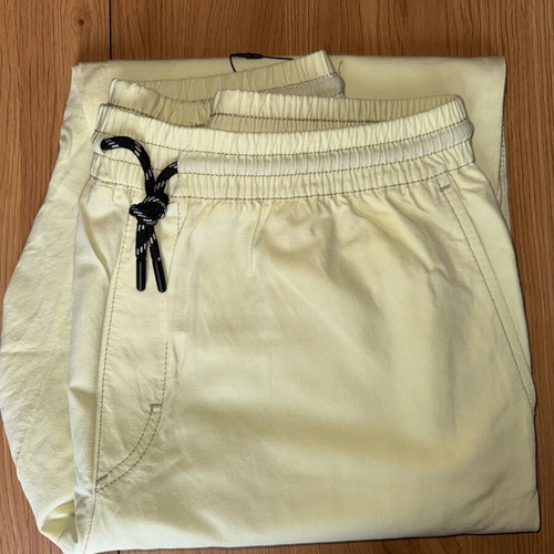 Zara long pants Medium yellow like new