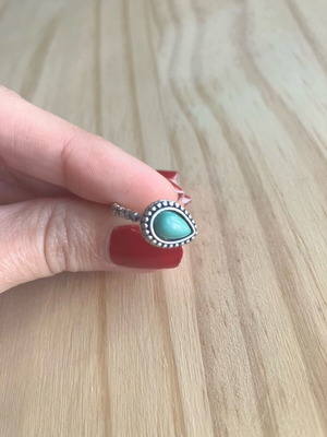 Children's chevalier ring new turquoise