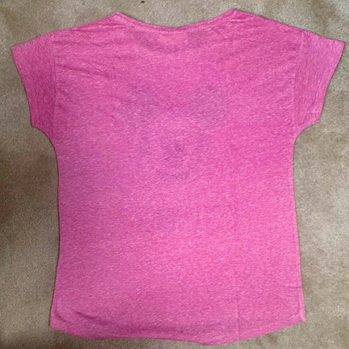 Tshirt Mickey pink short sleeve Zara Girl like new size 164