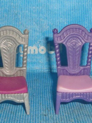 Playmobil set of 4 chairs