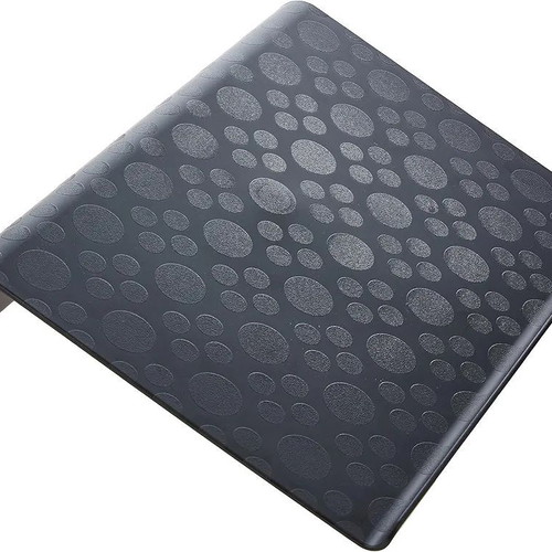 Laptop stand black like new with embossed pattern