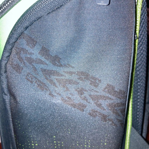 School backpack used with orthopedic back 36x32x19
