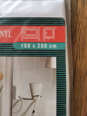 Shower curtain new 1.80x2.00 m