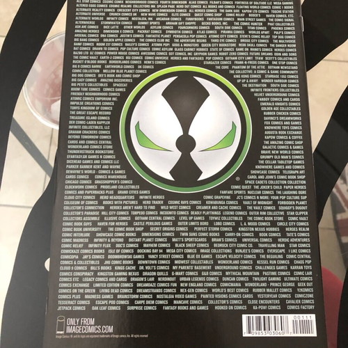 Spawn 312 NM/M ASM 700 Skyscrapers Homage Variant Cover new