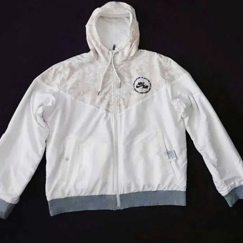 Nike men's reversible jacket S - M, white and grey