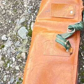 Leather shotgun case used