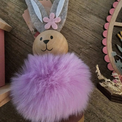 Wooden Easter decorations new, pack of 3 pieces