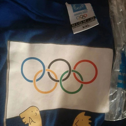 Olympics Athens 2004 T-shirts new, pack of 5
