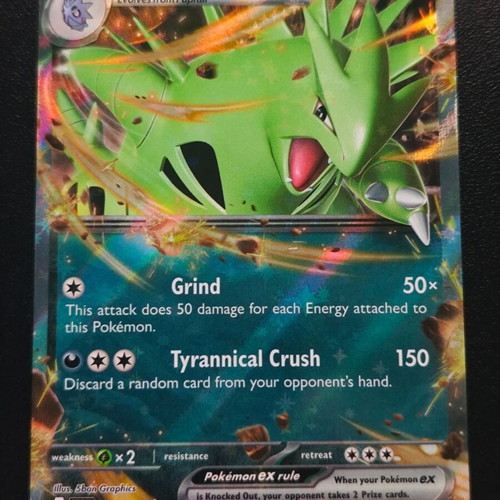Pokemon Tyranitar ex 064/131 Prismatic Evolutions 2025 new