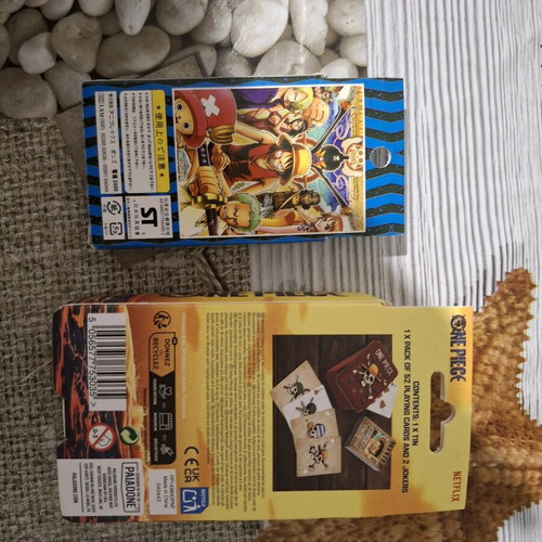 One Piece Playing Cards and One Piece Deck like new, sealed