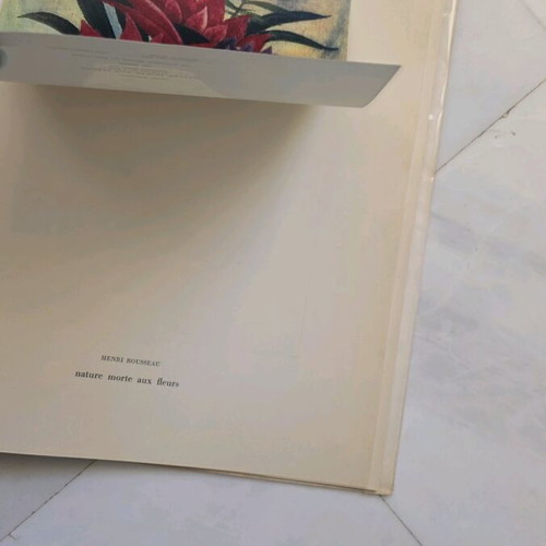 Fleurs et Fruits collectible art poster album used