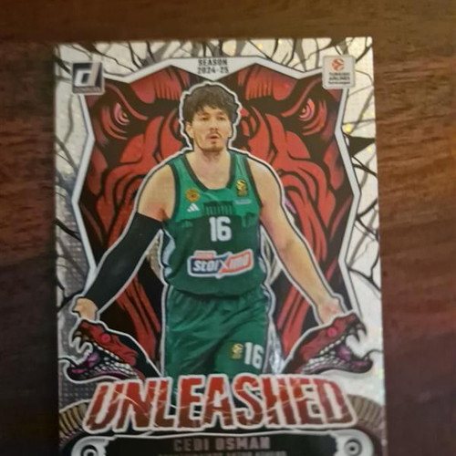 Panini Euroleague Donruss Panathinaikos Osman Unleashed card new