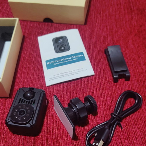 Mini Bodycam MD31-A new, HD recording with night vision