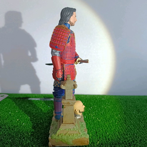The Last Samurai Tom Cruise 3D Printed Statue like new with 2 heads