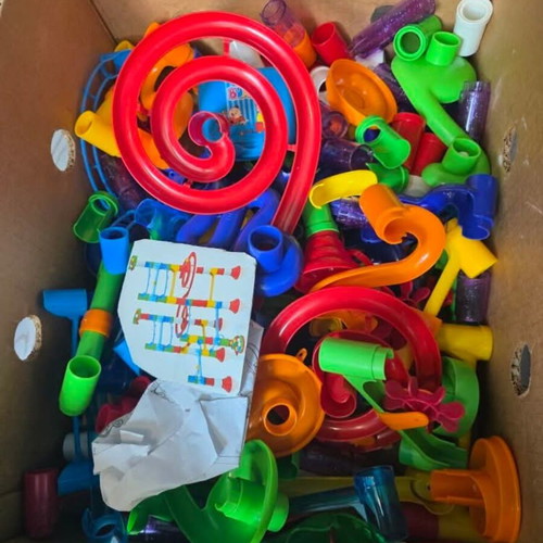Marble run used, many parts