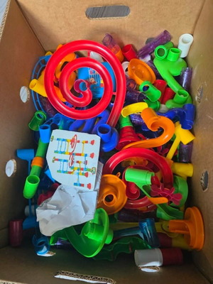 Marble run used, many parts