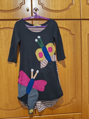 Heel Athens Lab dress like new, size small, black and grey