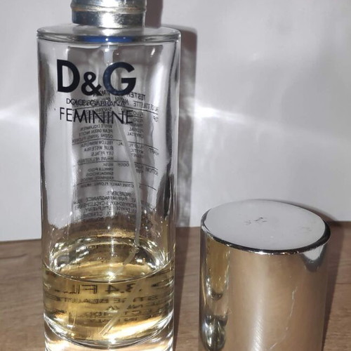 Dolce & Gabbana Feminine EDT 100ml used, rare women's perfume