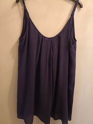 Pink Woman women's blouse used, summer, blue XL