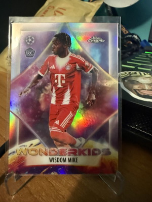 Wonderkids Wisdom Mike Topps Chrome UCC κάρτα καινούργια