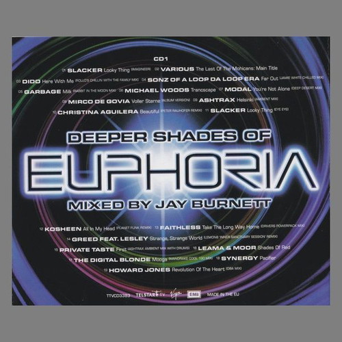 Deeper Shades Of Euphoria 2xCD album like new