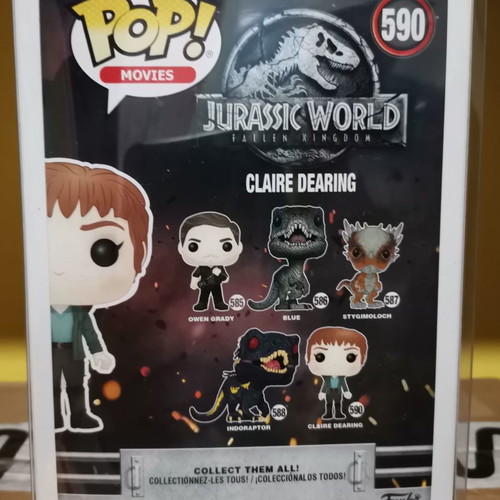 Funko POP! Jurassic World 2 Claire Dearing #590 used