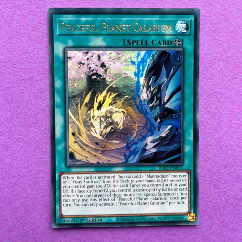 Peaceful Planet Calarium Yu-Gi-Oh! Card -  0,65 - Vendora.cy