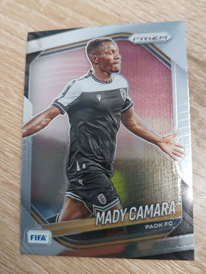 Mady Camara PAOK 2025-26 Panini Fifa Prizm sticker