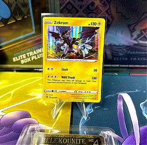 Pokemon card Zekrom holographic vivid voltage
