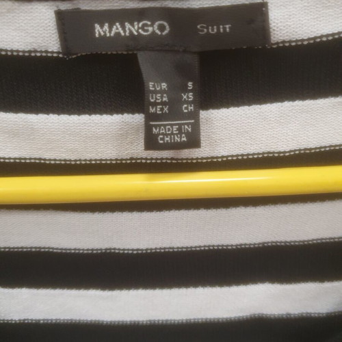 Mango dress size S, black and white