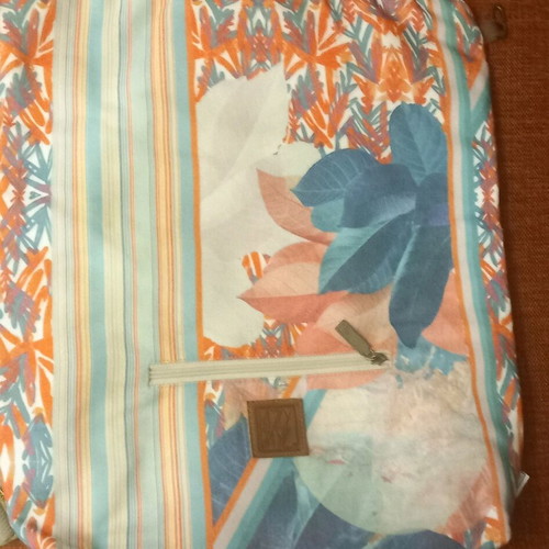 Large Lazydayz backpack bag new, multicolored