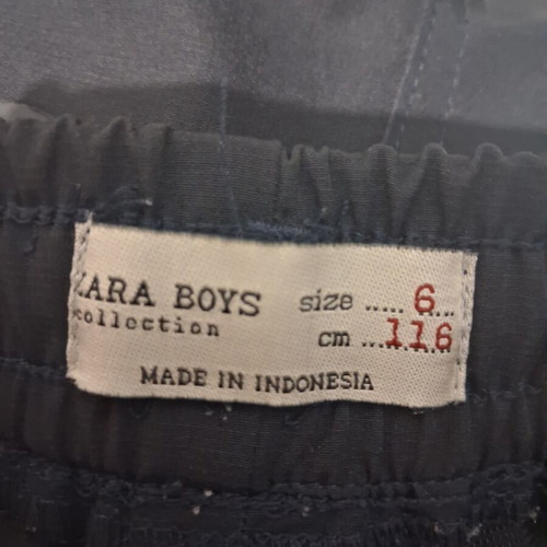 Zara boys' pants like new, size 116 cm, 6 years