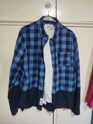 Men's shirt blue size M like new