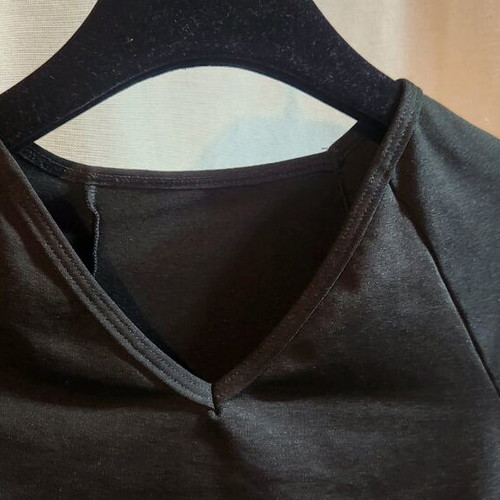 Varsity Sports fitness top like new, long-sleeve cropped with elastic waist